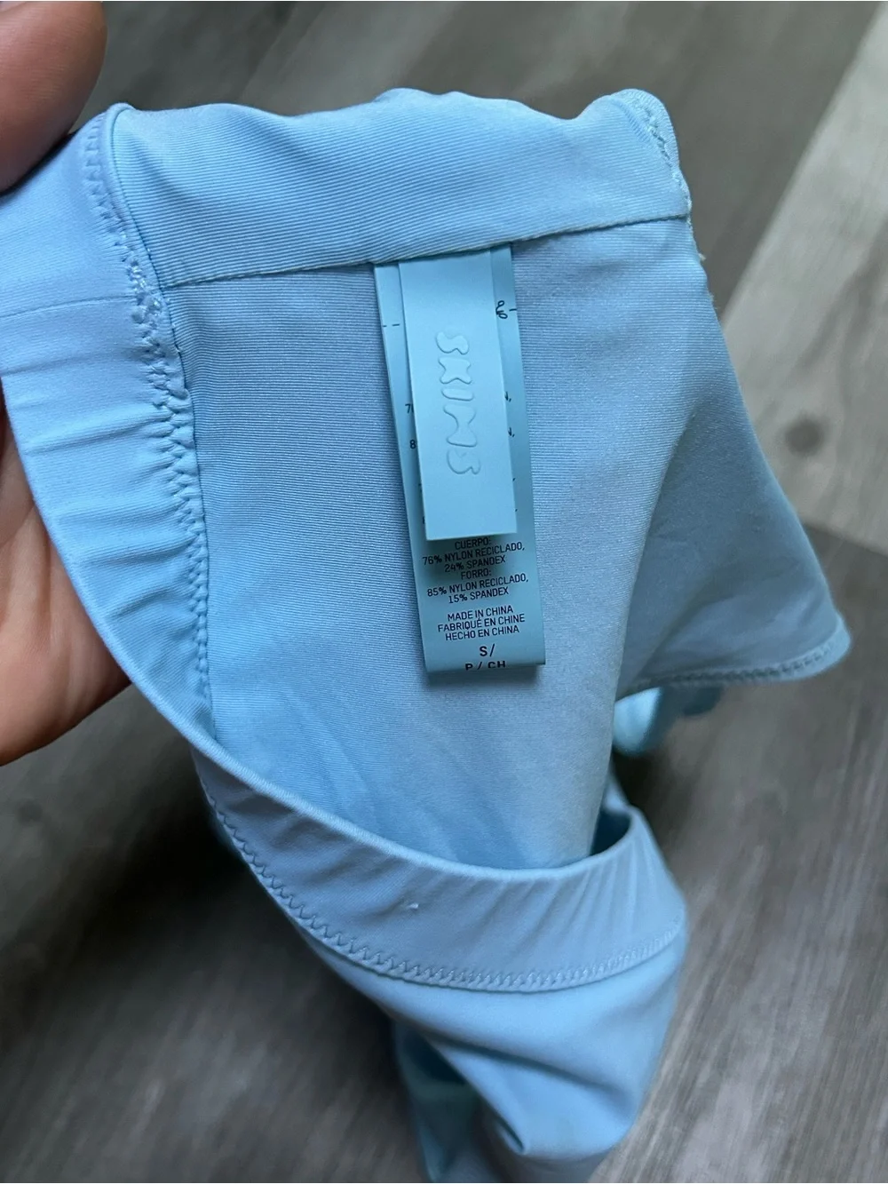 SKIMS swim recycled top